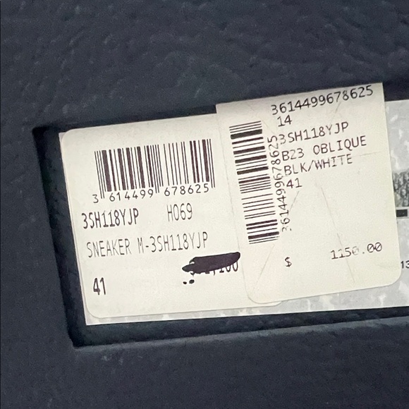 Dior High-Top Sneakers in Grey and White Oblique Canvas - Picture 8 of 14